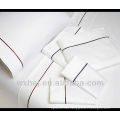 EMBROIDERY WHITE BED SHEET/BED LINEN/BEDSPREAD